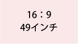 16:9 49インチ