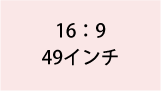 16:9 49インチ