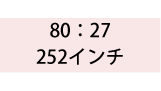 80:27 252インチ
