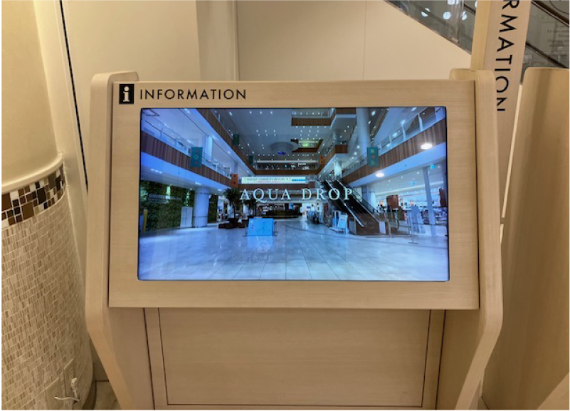 グランツリー武蔵小杉 各階館内案内スペース