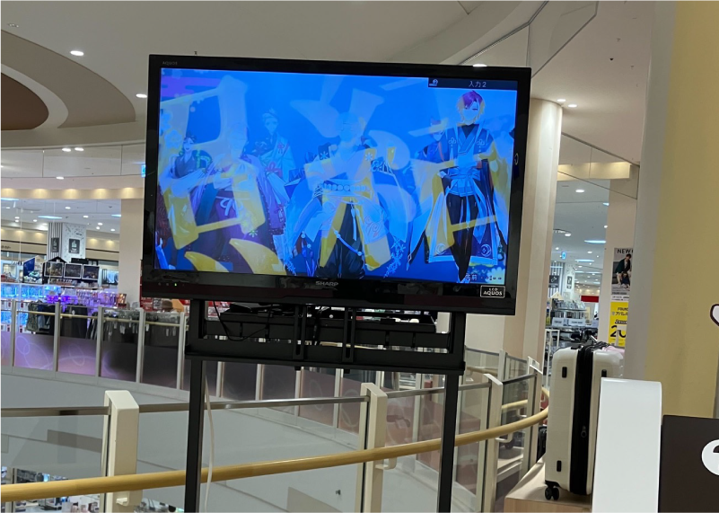 アリオ鷲宮 各階エスカレーター付近