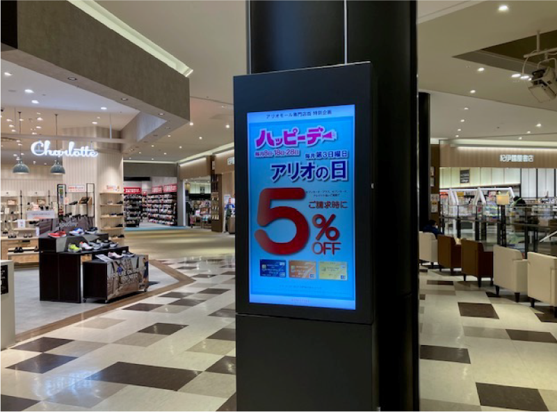 セブンパークアリオ柏 2F ABCマート前