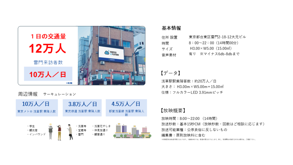 Y’s ViSiON 浅草雷門